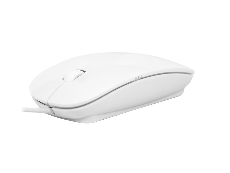 Adj MO110 3D mouse USB Ottico 1000 DPI Ambidestro Bianco