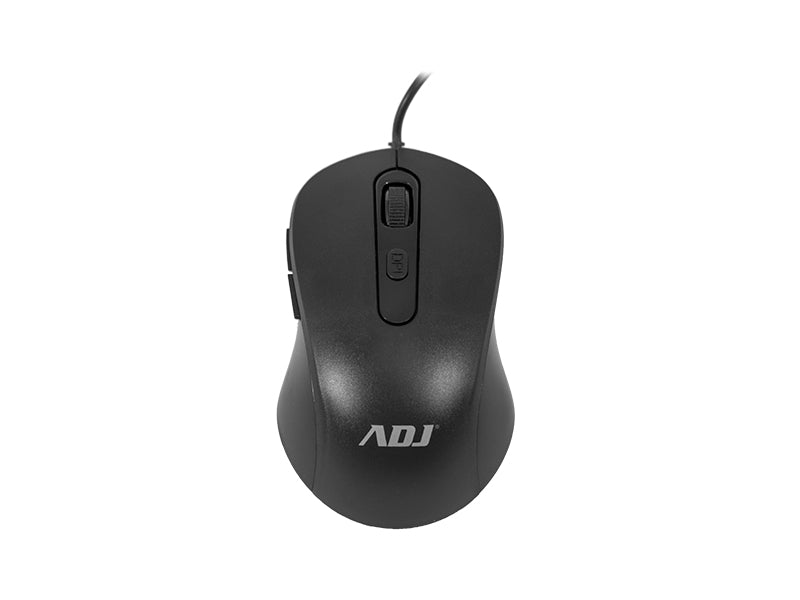 Kit USB ADJ Pure Evo Kit: Tastiera + Mouse 6D Ergonomico - Colore Nero