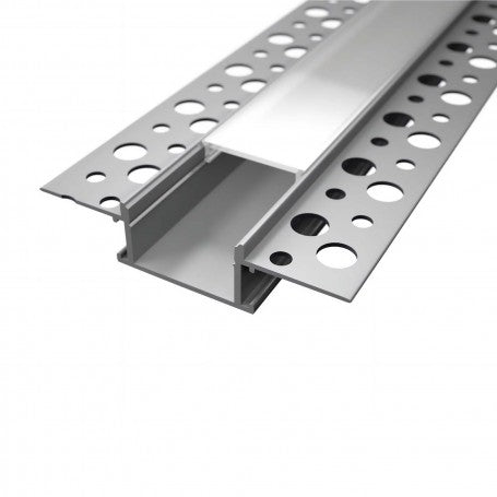 Profilo da incasso per Cartongesso in Alluminio per striscia LED